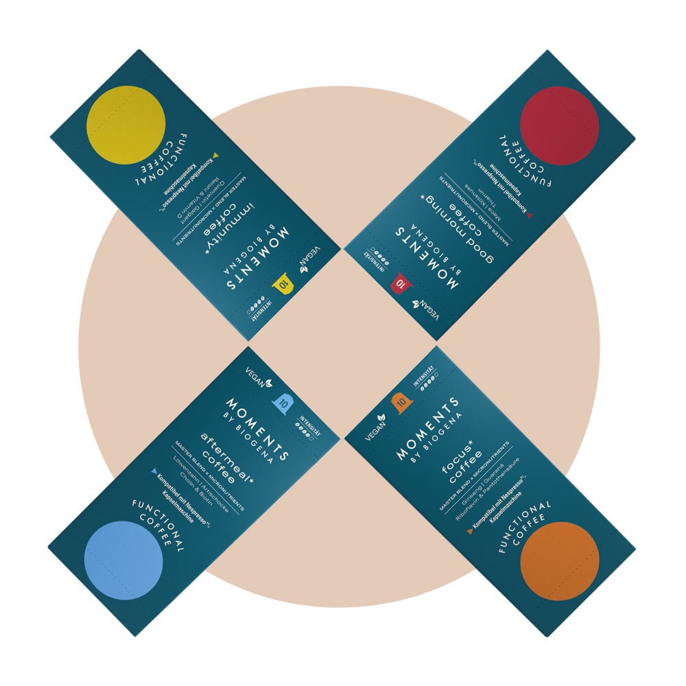 Moments by Biogena functional coffee discovery Set