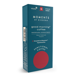 Moments by Biogena good morning coffee Packung Front