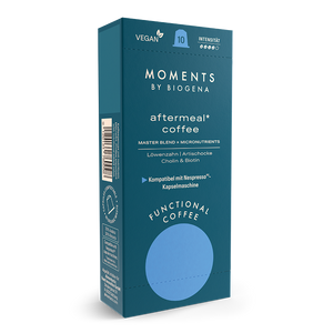 Moments by Biogena aftermeal coffee Packung Front
