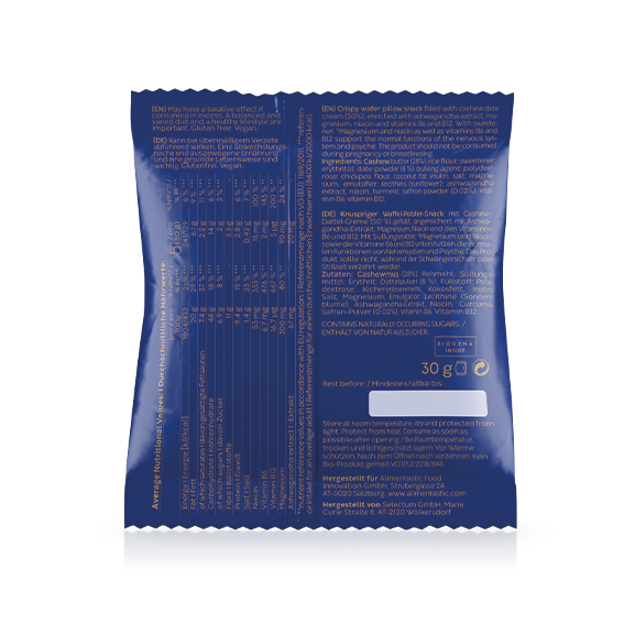 Moments by Biogena good night bites Packung Rueckseite